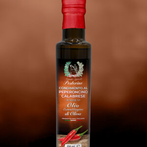 Olio extravergine d'oliva al Peperoncino piccante Calabrese 250ml